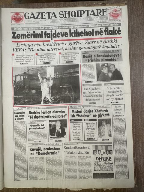 Gazeta Shqiptare 1997-01-25